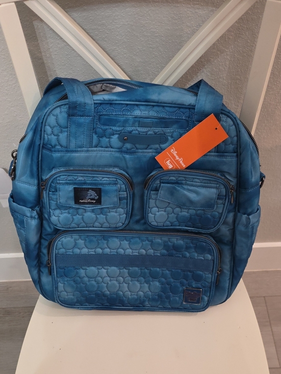 lug Handbags - NWT. Lug Disney Puddle Jumper LE Convertible Tote Bag. RunDisney quilted bag